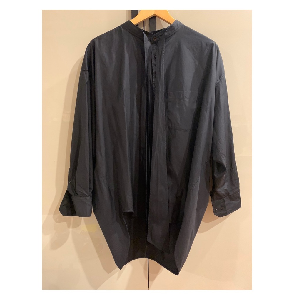 Balenciaga logo print shirt